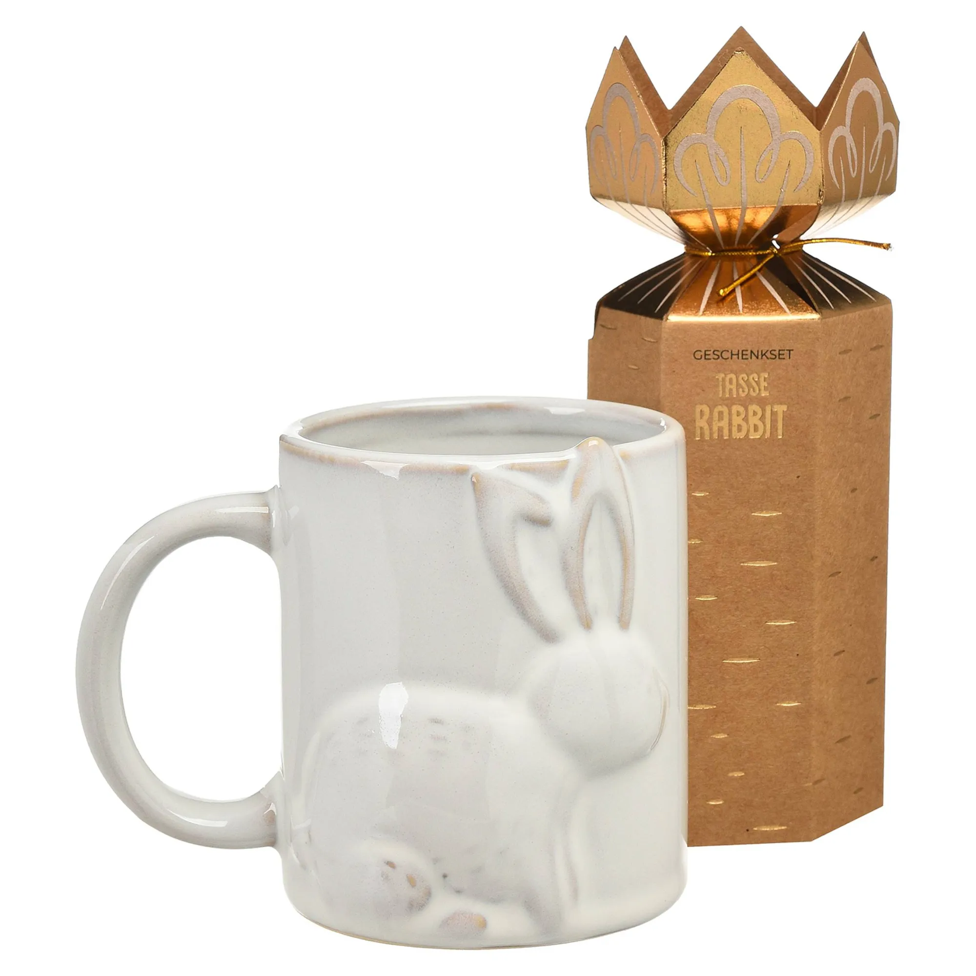 Geschenk-Set Tasse Rabbit^Depot Discount