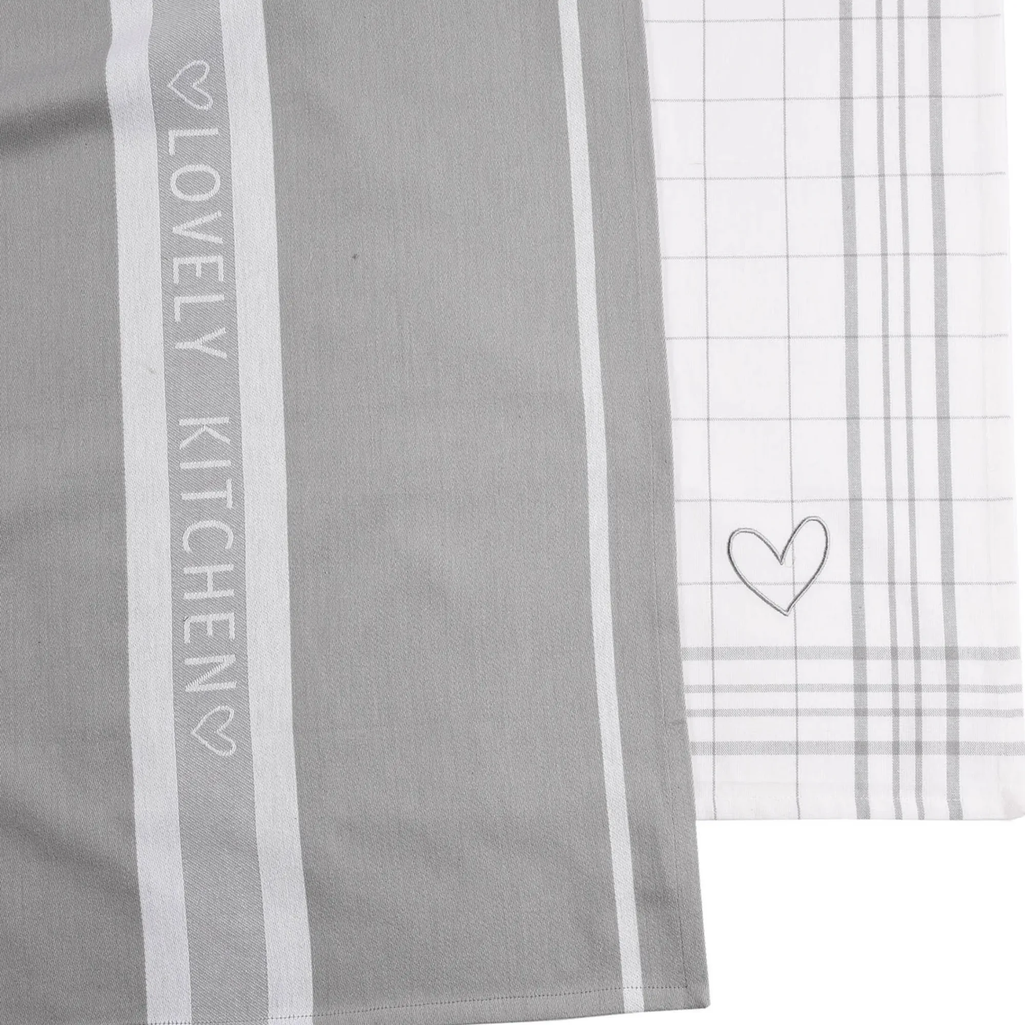 Shop Depot Geschirrtuch-Set Kitchen Love
