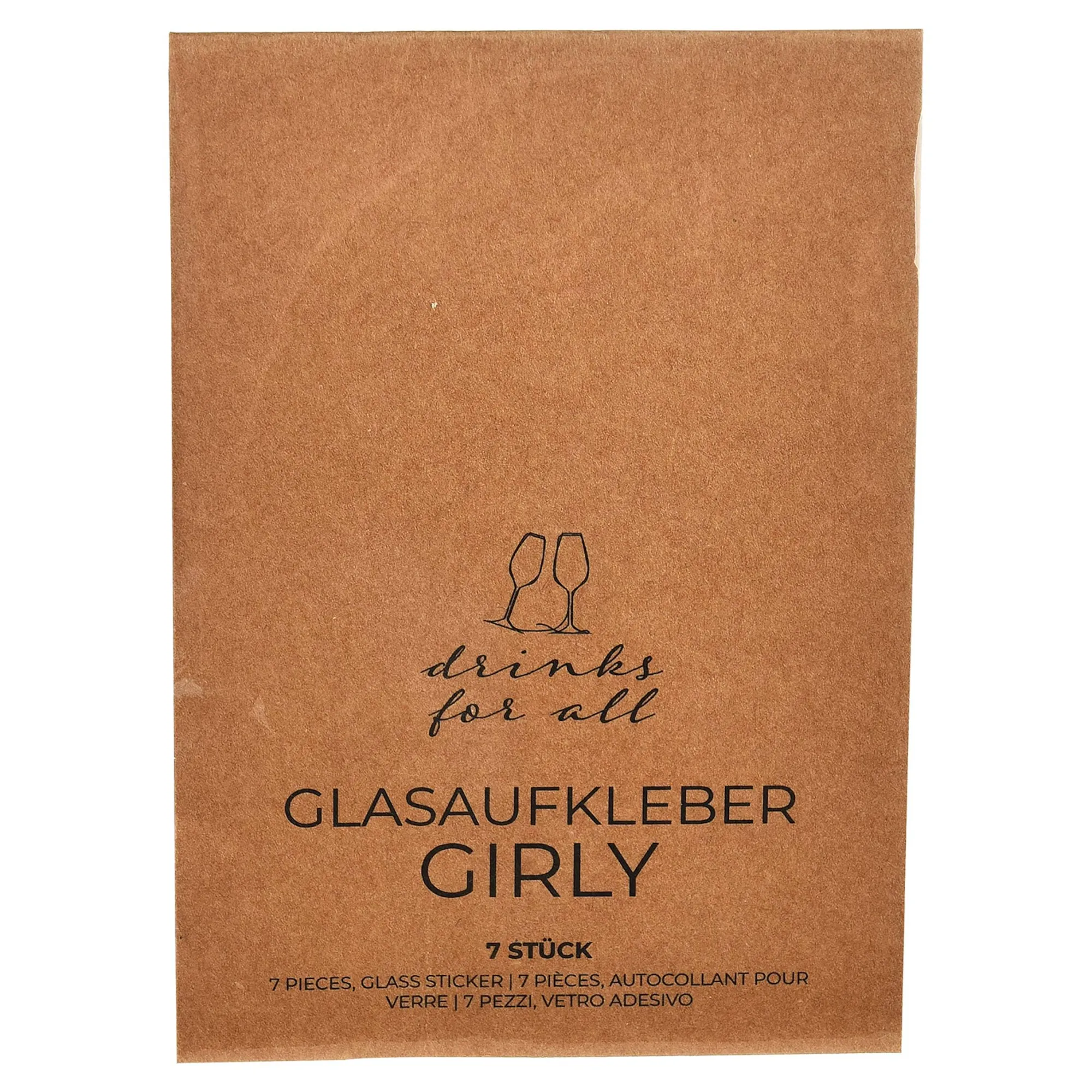 Glasaufkleber-Set Girly^Depot Best Sale