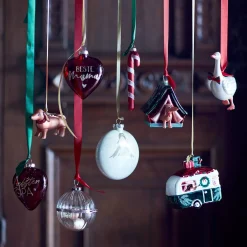 Glas-Baumschmuck Herz Mama^Depot Sale