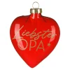 Glas-Baumschmuck Herz Opa^Depot Sale