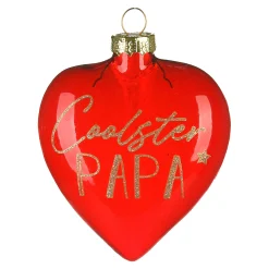 Glas-Baumschmuck Herz Papa^Depot Outlet