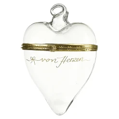 Glas-Baumschmuck Medaillon Herz^Depot Flash Sale
