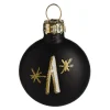 Glas-Baumschmuck Mini-Taler Monogramm A^Depot New