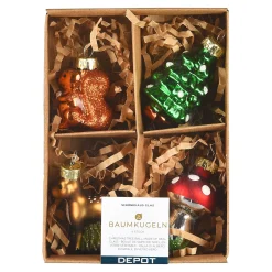 Glas-Baumschmuck-Set^Depot Discount