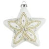 Glas-Baumschmuck Stern Schnee^Depot Best