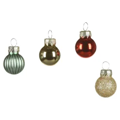 Glas-Mini-Weihnachtskugel-Set^Depot Flash Sale