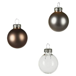 Glas-Mini-Weihnachtskugel-Set^Depot Online