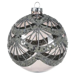 Glas-Weihnachtskugel Adeco^Depot Best Sale