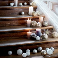 Glas-Weihnachtskugel Adeco^Depot Best Sale