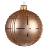 Glas-Weihnachtskugel Check^Depot Store
