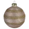 Glas-Weihnachtskugel Circle Stripes^Depot Cheap