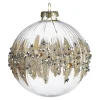 Glas-Weihnachtskugel Diamondsplash^Depot Store