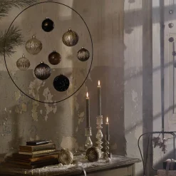 Glas-Weihnachtskugel Diamondsplash^Depot Store