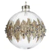 Glas-Weihnachtskugel Diamondsplash^Depot Best