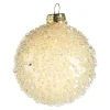 Glas-Weihnachtskugel Glimmer Pearls^Depot New