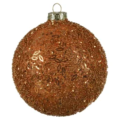 Glas-Weihnachtskugel Glittergranulat^Depot Shop