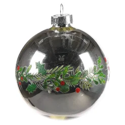 Glas-Weihnachtskugel Ilex^Depot Online