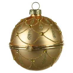 Glas-Weihnachtskugel Medaillon^Depot Online