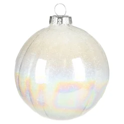 Glas-Weihnachtskugeln Holo Glimmer^Depot Fashion