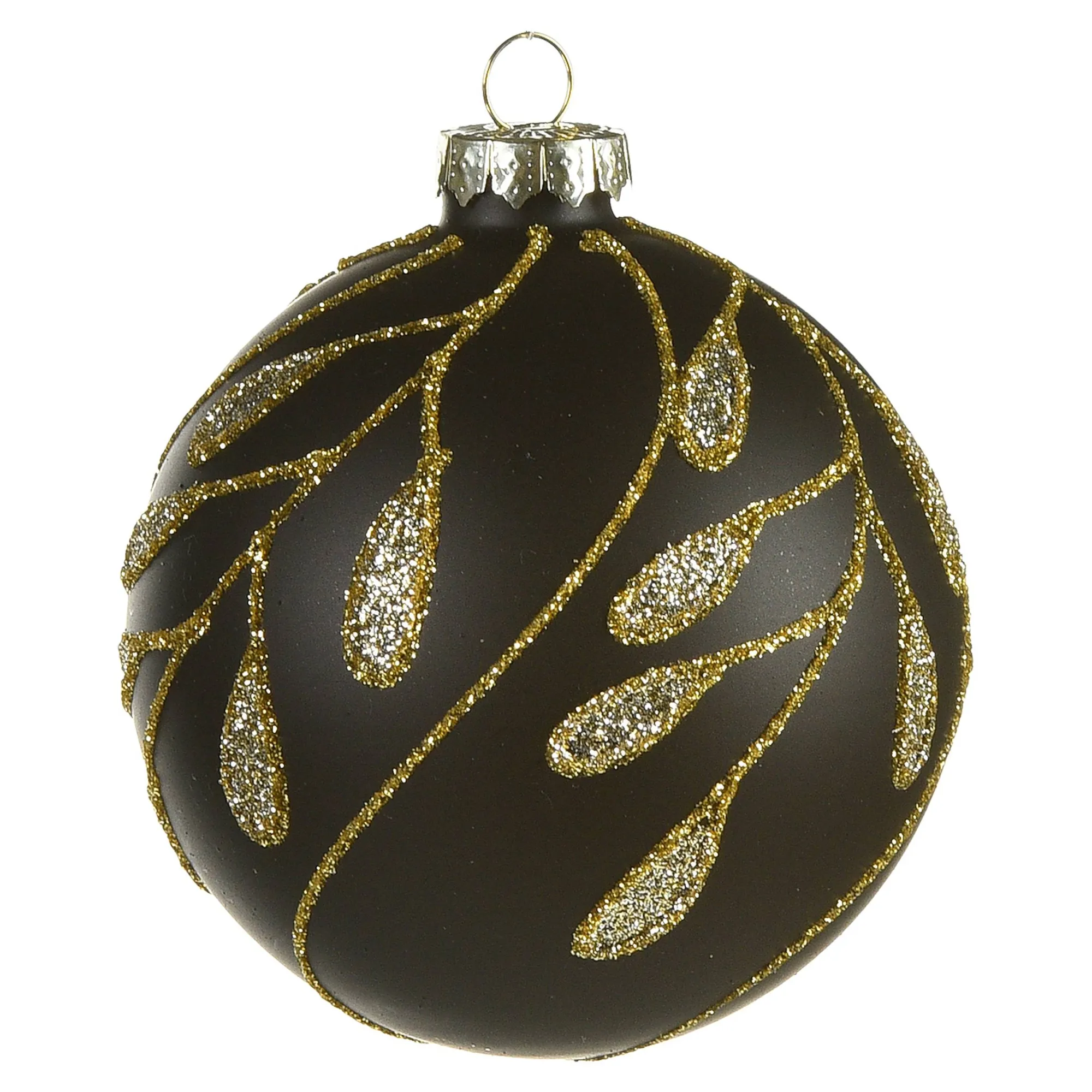 Glas-Weihnachtskugel Ranke^Depot Hot