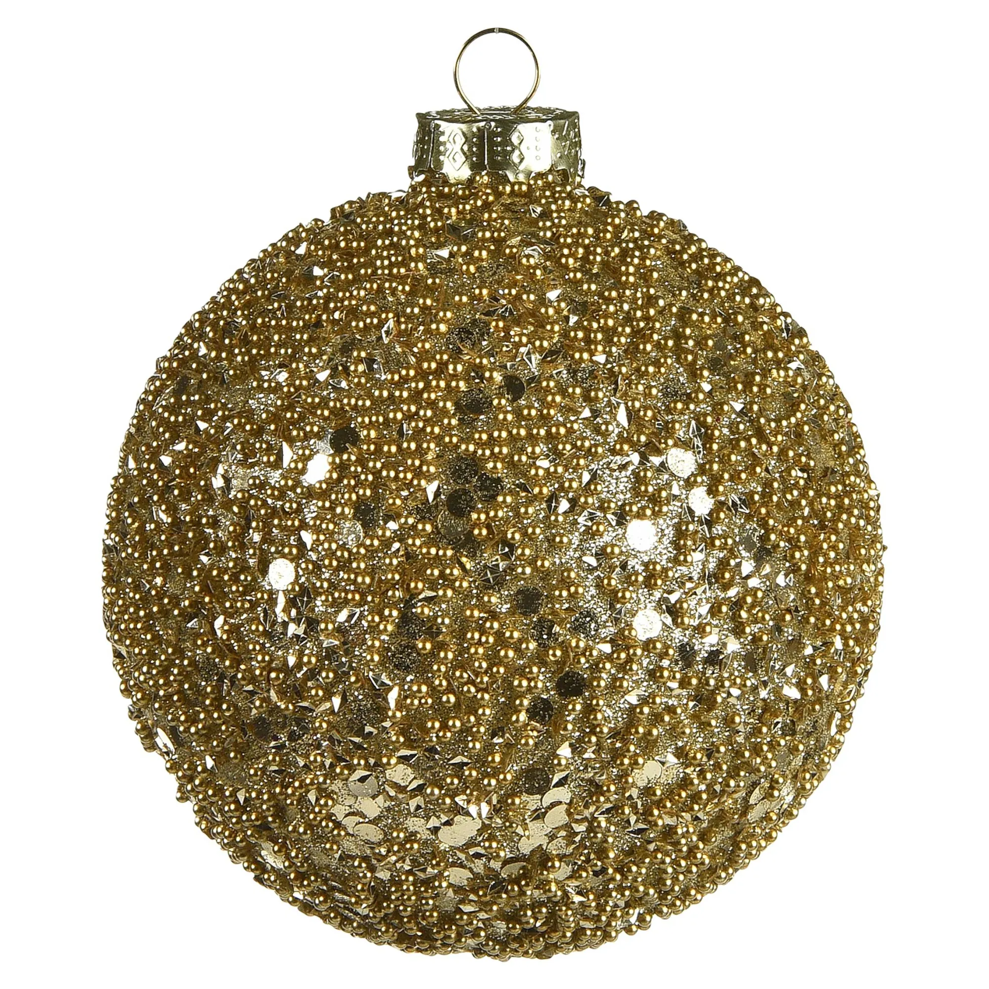 Glas-Weihnachtskugel Roundgranulat^Depot Online