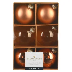 Glas-Weihnachtskugel-Set^Depot Outlet