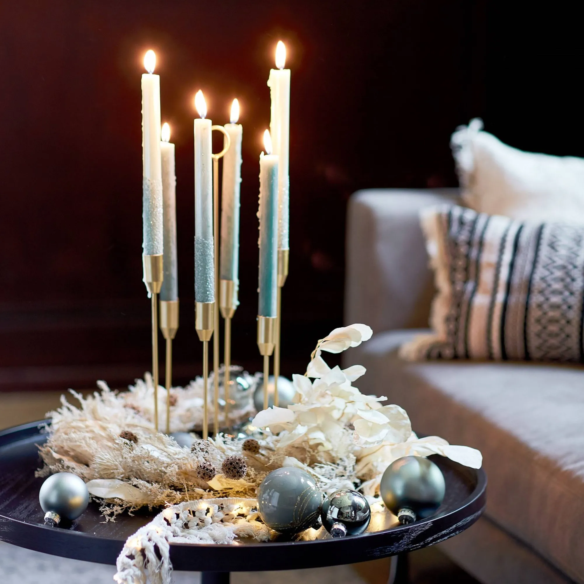Glas-Weihnachtskugel-Set^Depot Hot