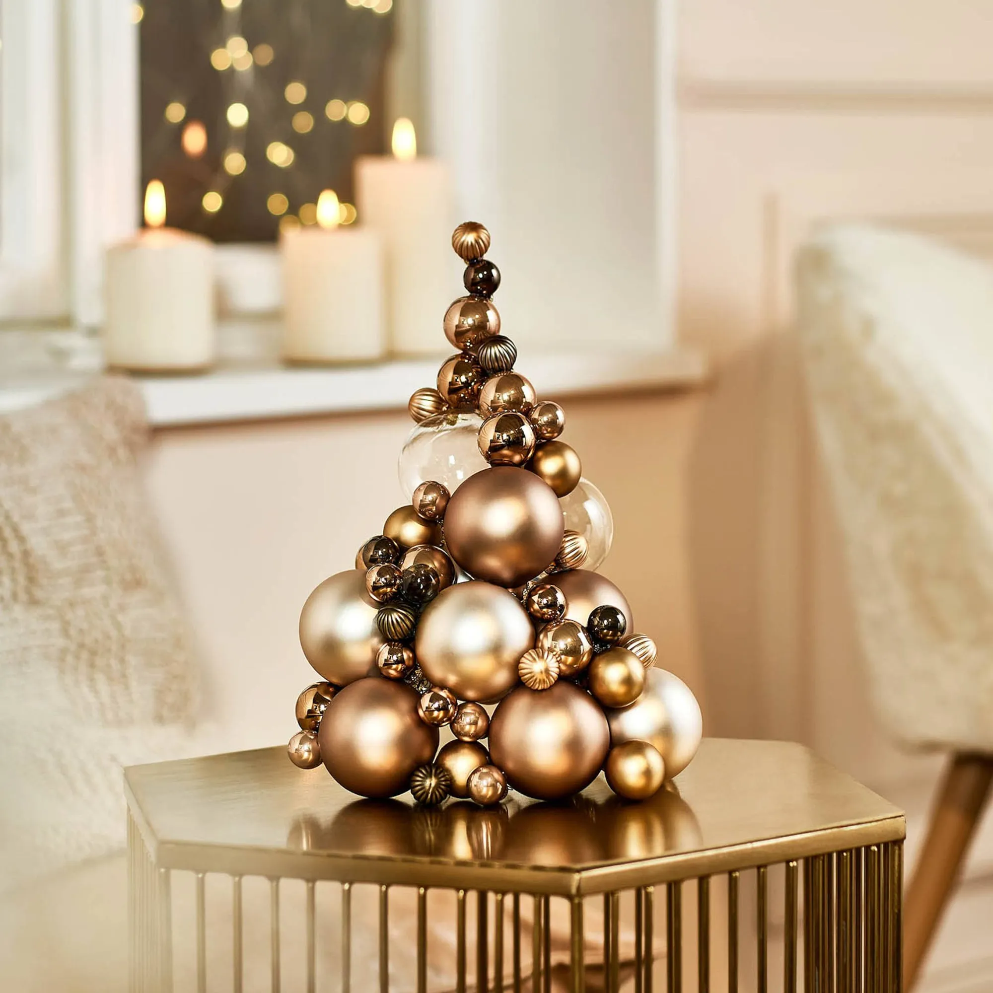 Glas-Weihnachtskugel-Set^Depot Hot