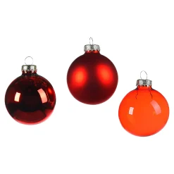 Glas-Weihnachtskugel-Set^Depot Clearance