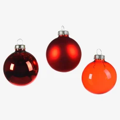 Glas-Weihnachtskugel-Set^Depot Clearance