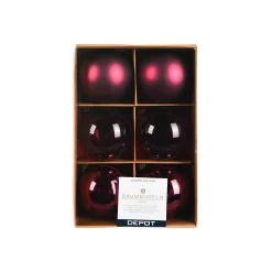 Glas-Weihnachtskugel-Set^Depot Fashion