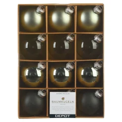 Glas-Weihnachtskugel-Set^Depot Clearance