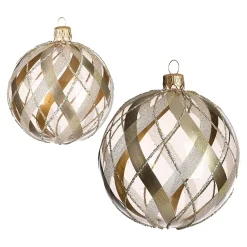 Glas-Weihnachtskugel-Set Doublecheck^Depot Store
