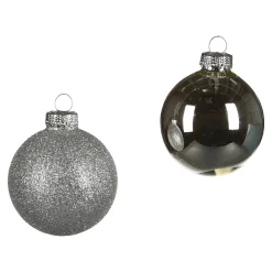 Glas-Weihnachtskugel-Set Glam Mix^Depot Fashion