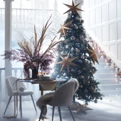 Glas-Weihnachtskugel-Set Rille^Depot Shop