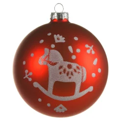 Glas-Weihnachtskugel Tiere Folklore^Depot Flash Sale