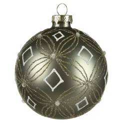 Glas-Weihnachtskugel Vintage Glam^Depot Outlet