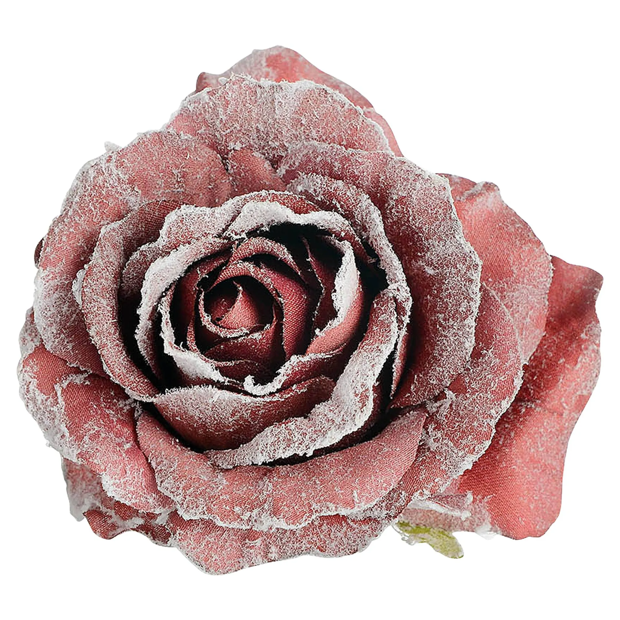 Glitzer-Kunstblume Rose Auf Clip^Depot Best