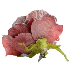 Glitzer-Kunstblume Rose Auf Clip^Depot Best