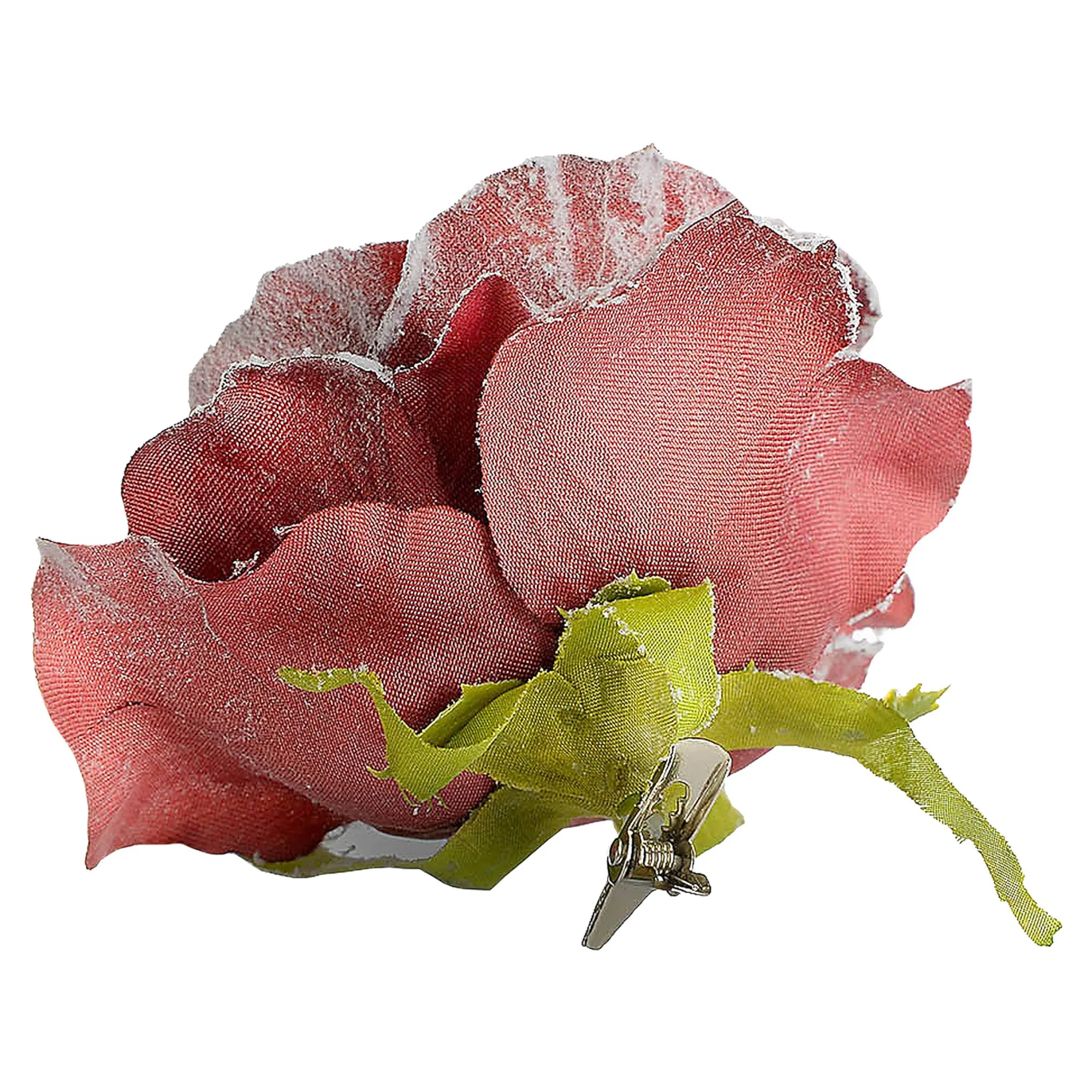 Glitzer-Kunstblume Rose Auf Clip^Depot Best