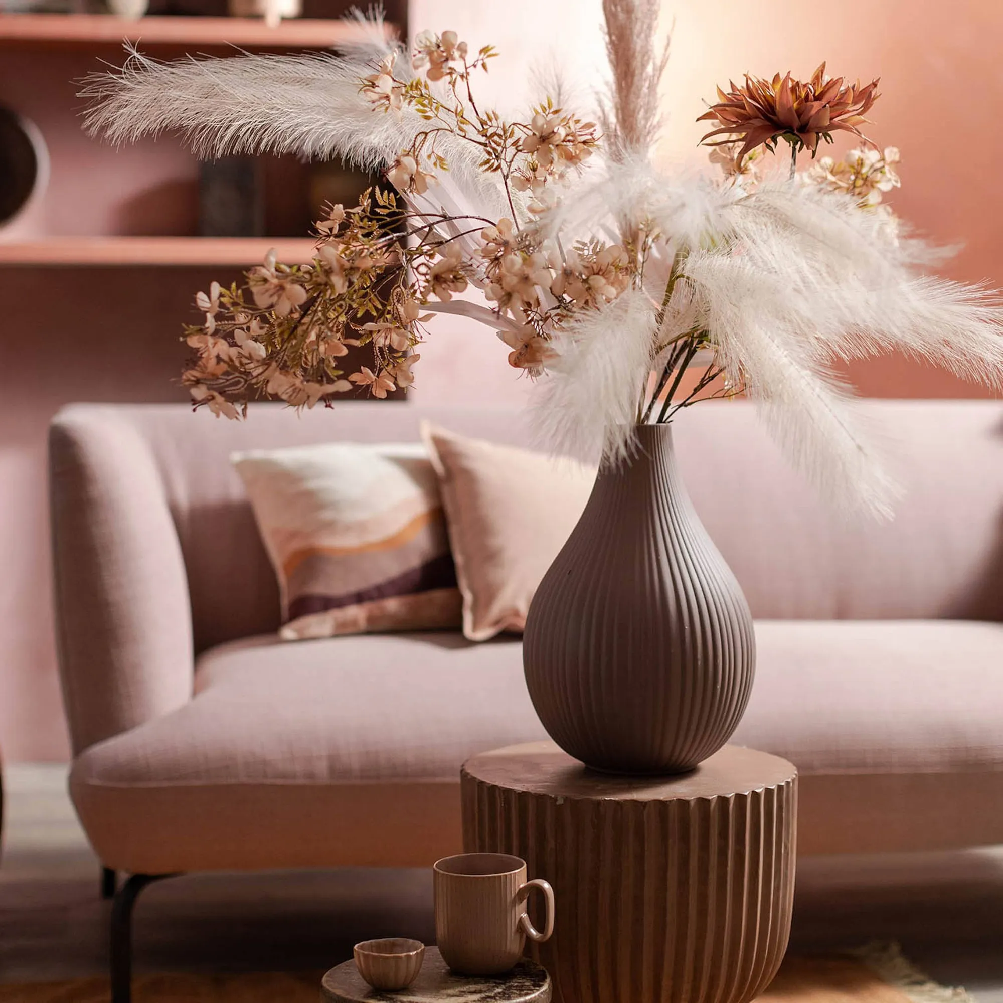Glitzer-Trockenblumen-Bundel Miscanthus^Depot Store