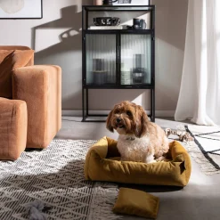 Haustier-Samt-Kuschelsofa Velvet^Depot Hot