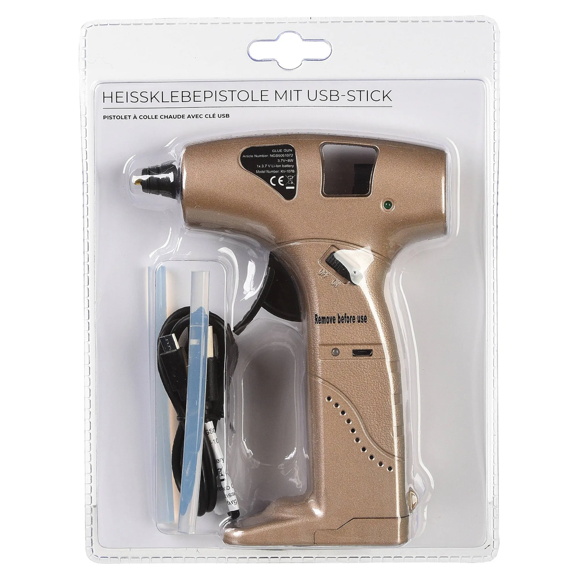 Heisklebepistole Mit Usb-Stick^Depot Store