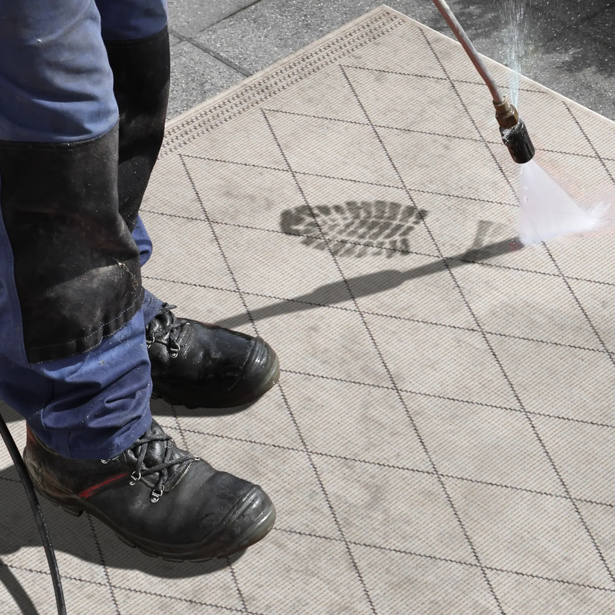 Cheap Depot In- & Outdoor-Teppich Herma, Wendbar