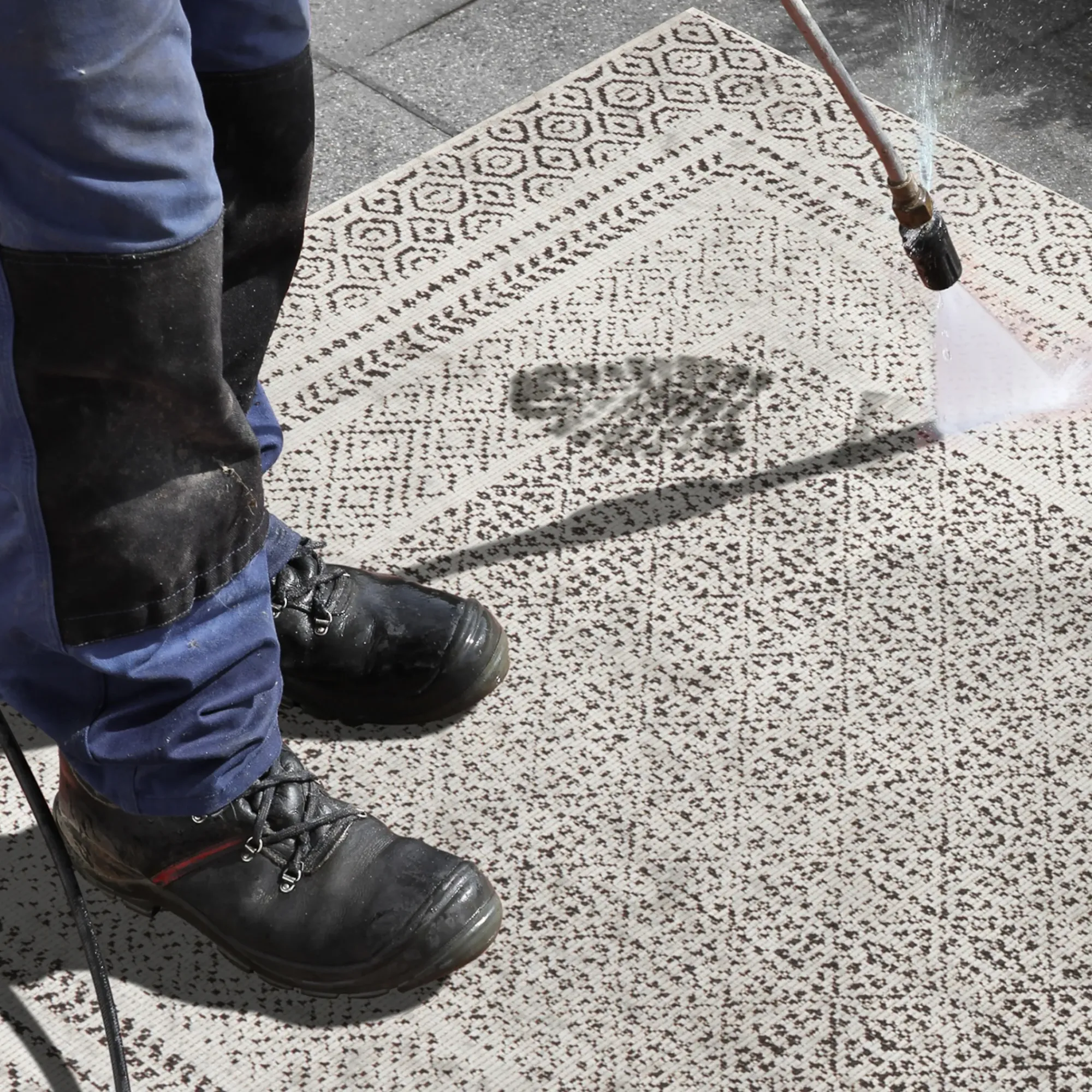 Flash Sale Depot In- & Outdoor-Teppich Yiri, Wendbar