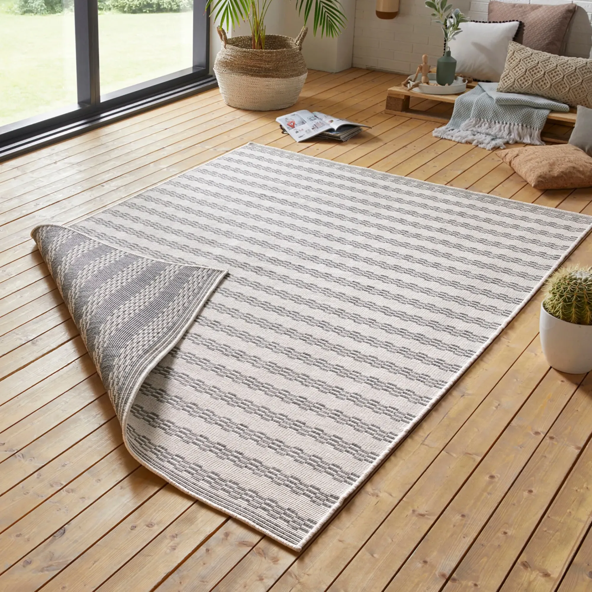 Outlet Depot In- & Outdoor-Teppich Zion, Wendbar