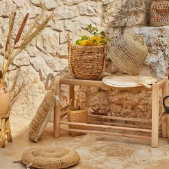 Fashion Depot Jute-Sitzkissen