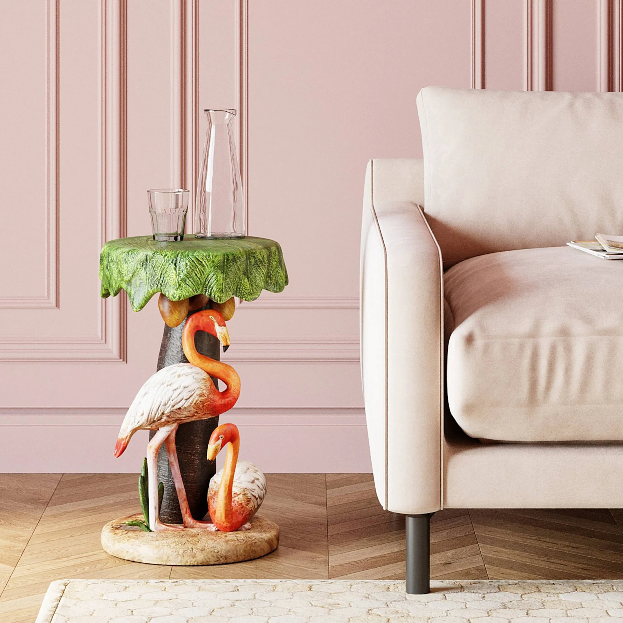 Kare Beistelltisch Animal Flamingo^Depot Hot