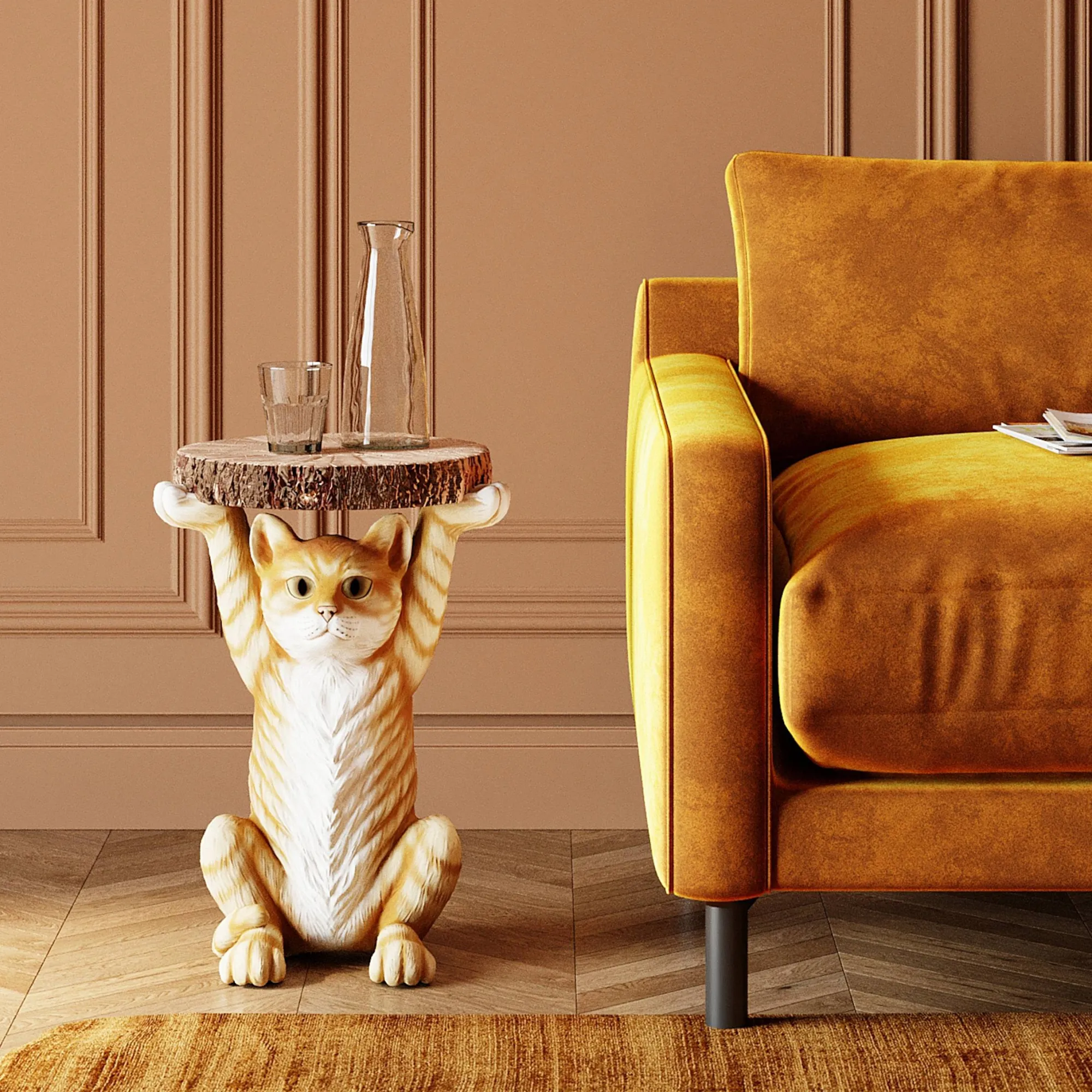 Kare Beistelltisch Ms Cat^Depot New